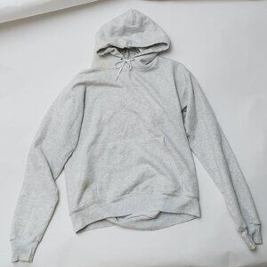 Hanes EcoSmart Recycled Content Pullover Hoodie Gray Size S